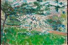 Ludvík Kuba: Kvetoucí meruňka, 1936, olej, plátno, 60,5 x 71 cm, soukromá sbírka.