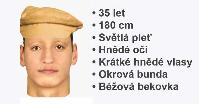 Identikit pachatele, který pořezal Petru Kvitovou