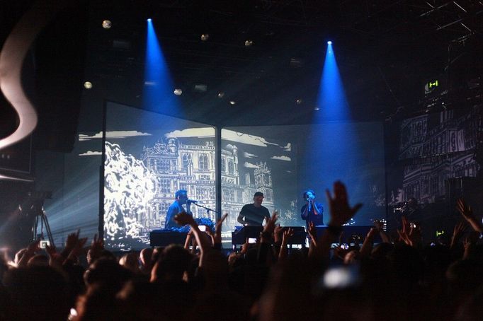 Moderat v Arše na Electronic Beats 2014.