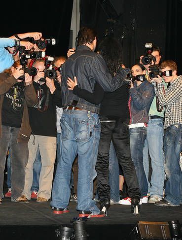 Lucie Bílá a Václav Bárta v zajetí fotografů