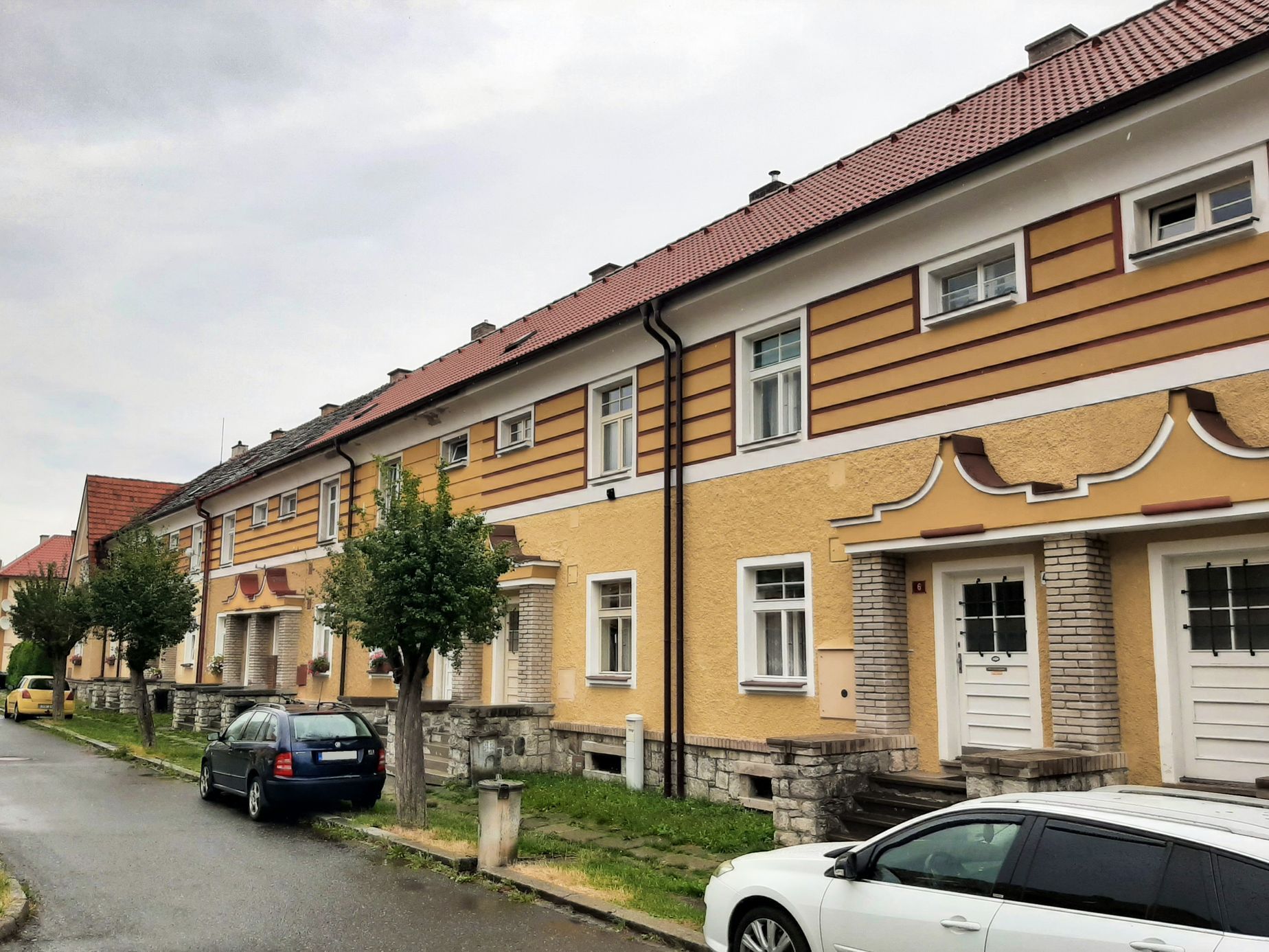 Sušice, vilová čtvrť, vycházka po vilách
