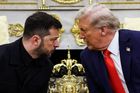 Zelenskyj v Oválné pracovně uvedl, že je připraven s Putinem jednat o ukončení války