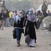 maska egypt demonstrace káhira