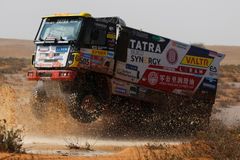 Valtr byl nejrychlejším Čechem mezi kamiony, jeden z účastníků rallye přejel diváka