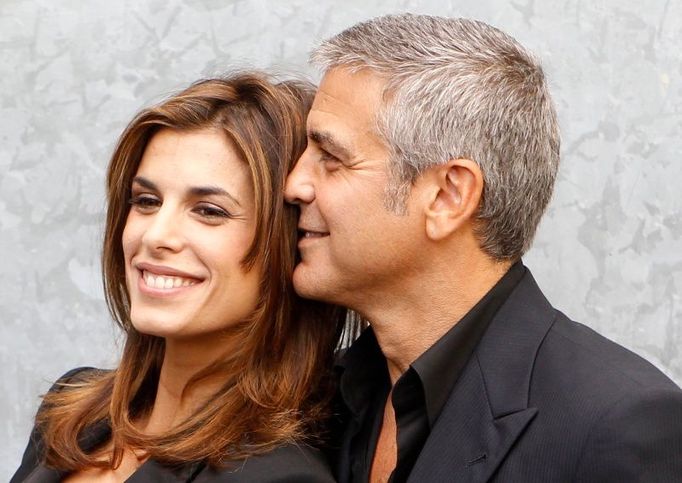 Elisabetta Canalis a George Clooney