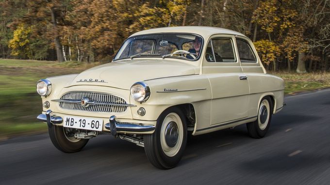 Škoda Octavia se začala vyrábět v lednu 1959.