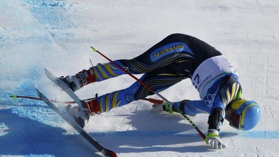 Lyžařský veterán Järbyn havaroval v super G