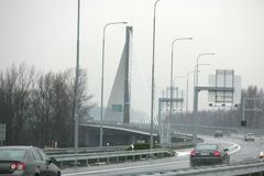 Ostrava má 17 kilometrů dálnice se zavěšeným mostem