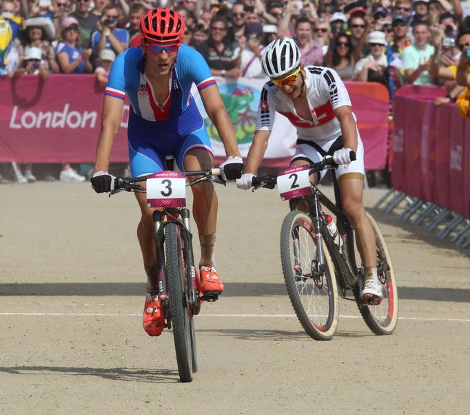 Biker Jaroslav Kulhavý na olympiádě v Londýně