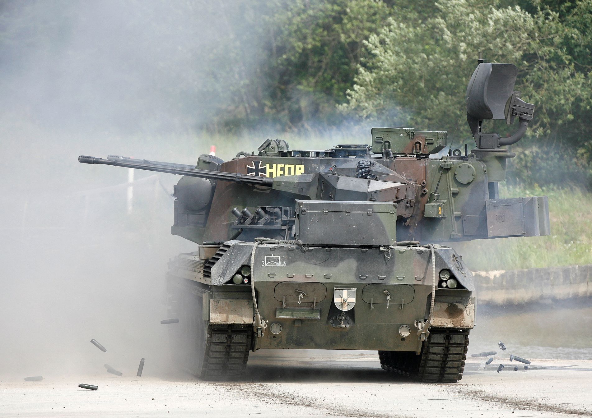 gepard tank zbraně