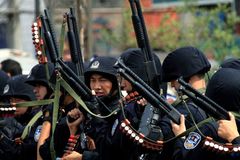 Čínská policie zabila 28 údajných teroristů, kteří v září zaútočili v dole v Sin-ťiang
