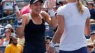 Vesninová a Makarovová na US Open 2014