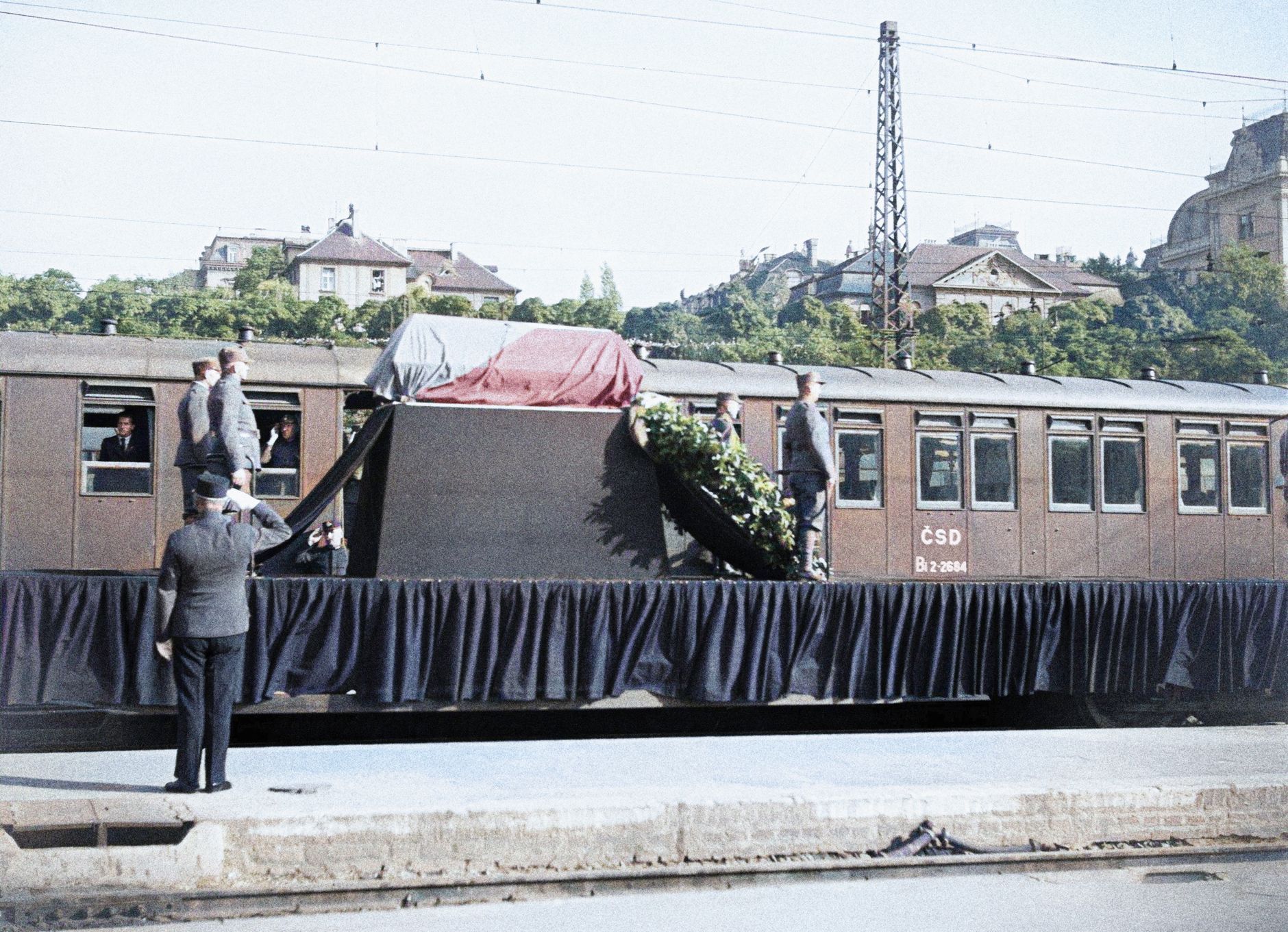 TGM, pohřeb, smrt, Tomáš Garrigue Masaryk, Československo, první republika