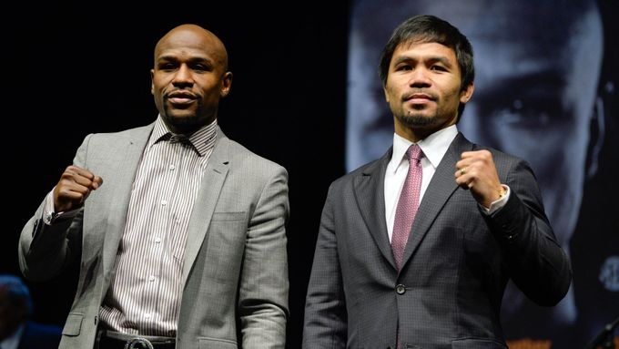 Floyd Mayweather a Manny Pacquiao