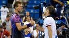 US Open 2015 - Tomáš Berdych v zápase s Richardem Gasquetem