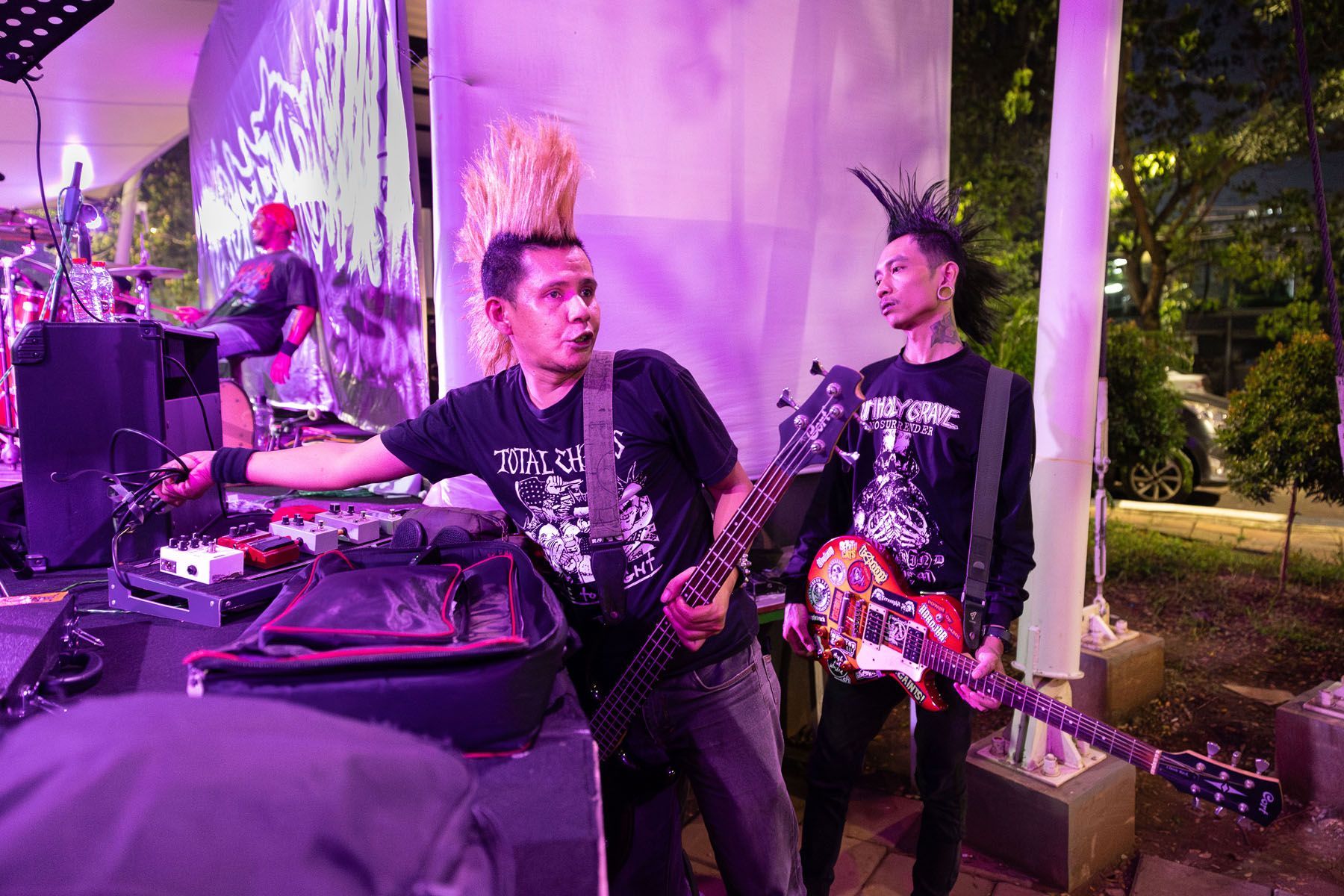 Jakarta, Indonésie, Punk