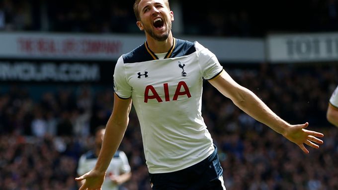 Harray Kane slaví gól Tottenhamu