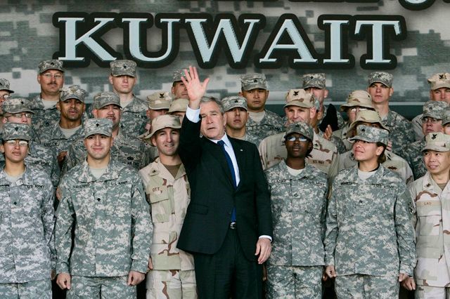 Bush v Kuvajtu