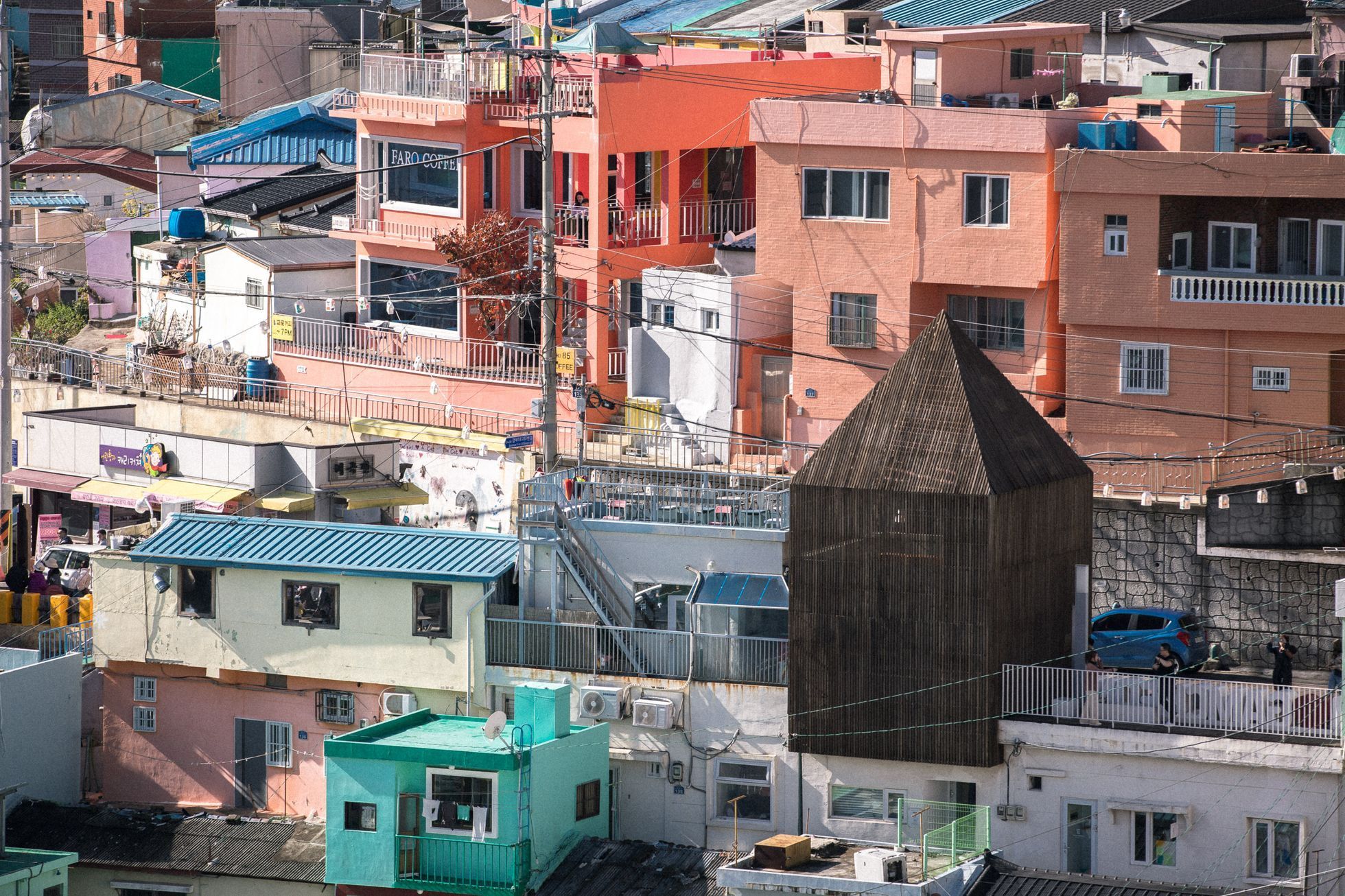 Gamcheon - kulturní vesnice, Busan, Jižní Korea