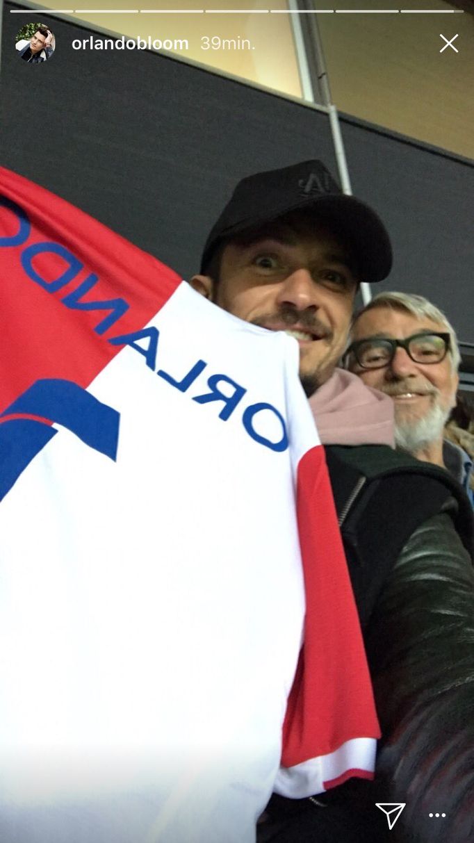 Orlando Bloom na Slavii