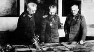 Erich Ludendorff, Paul von Hindenburg, Vilém II.