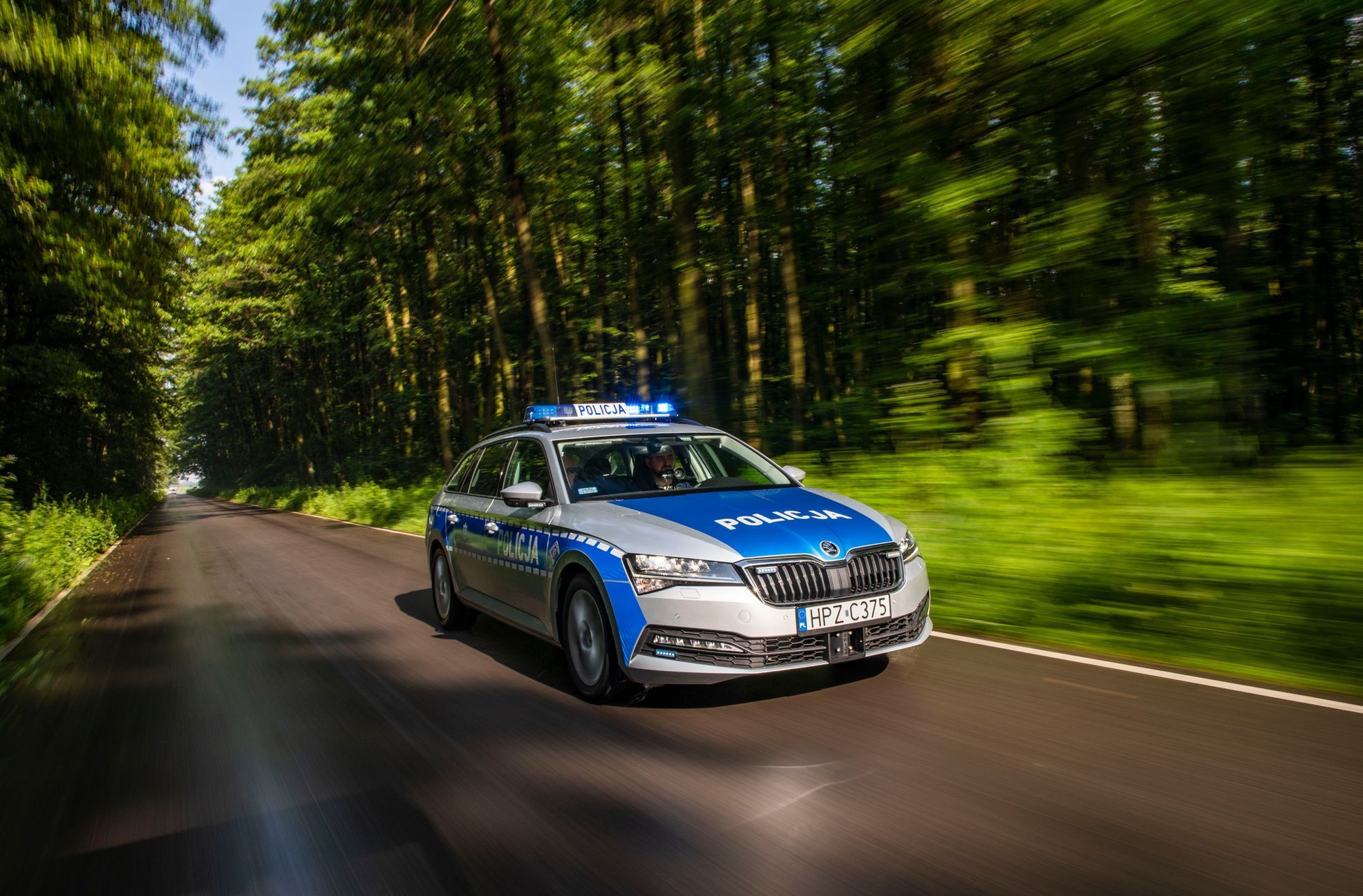 policejní auta Škoda