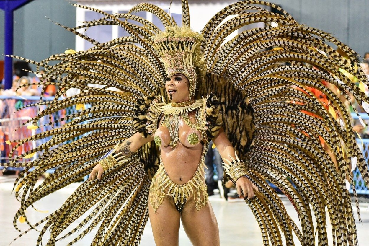 karneval, Rio, žena