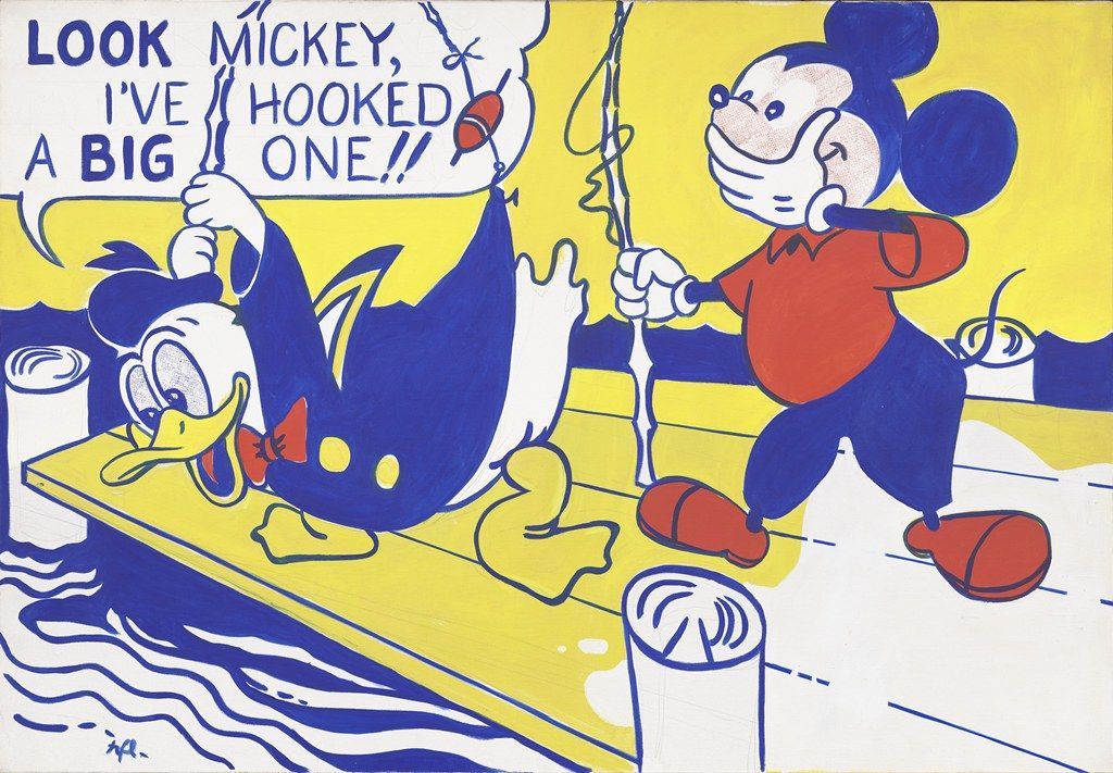 Roy Lichtenstein Look Mickey