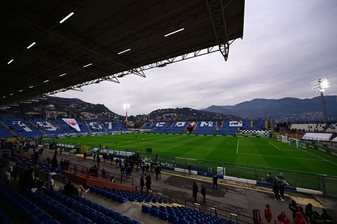 Současný stav fotbalového stadionu italského klubu Como 1907