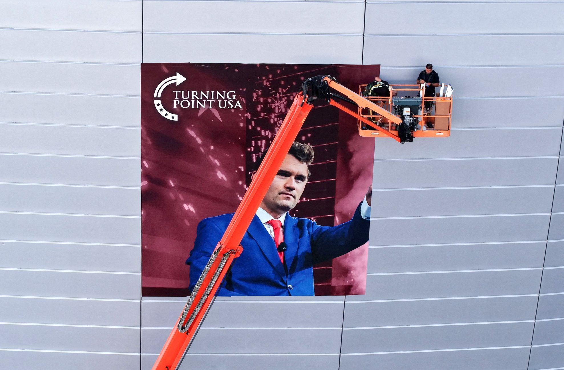 USA, pohřeb, Charlie Kirk, Donald Trump, Vance, Glendale, pieta