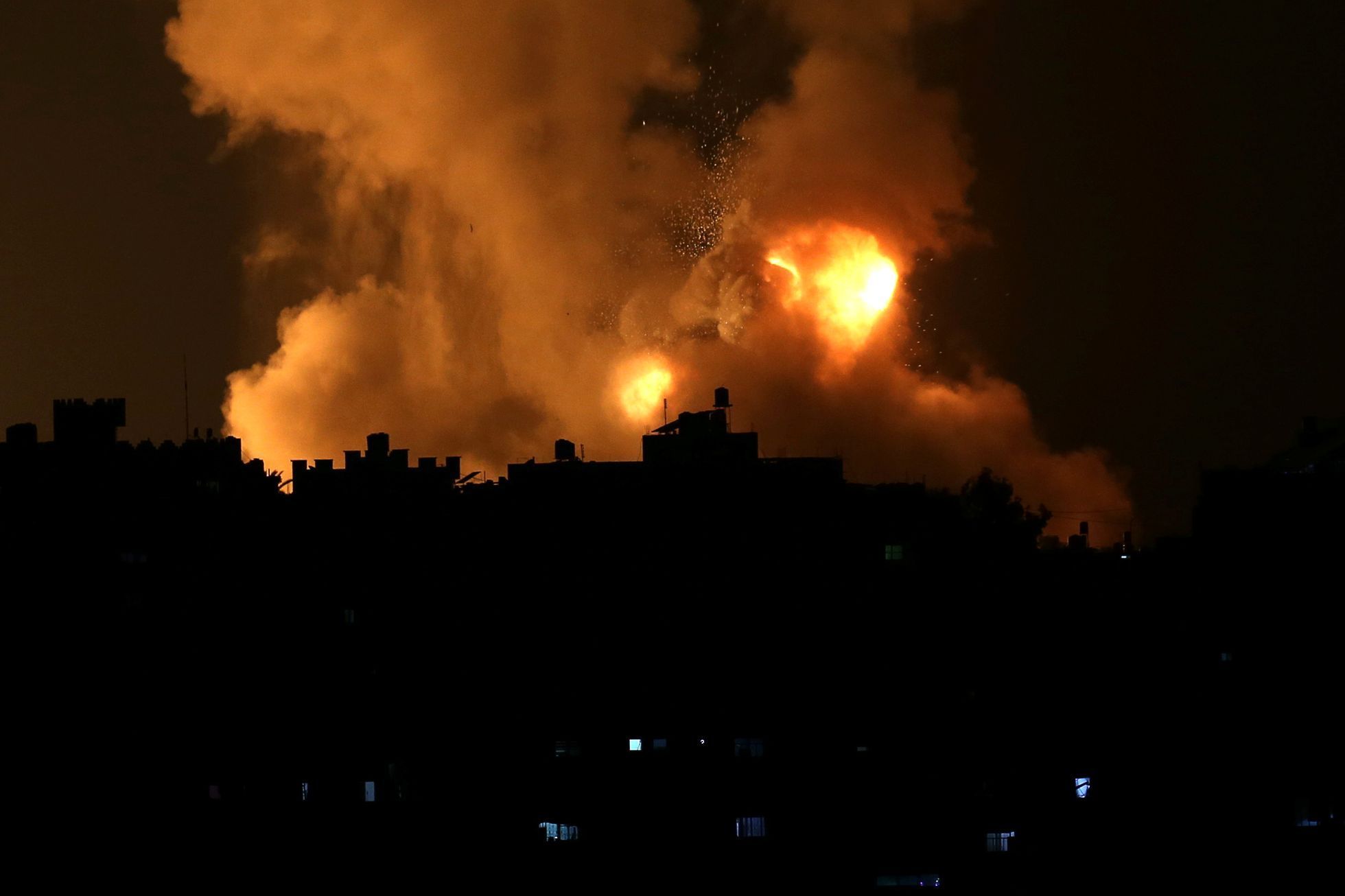 izraelsko-palestinský konflikt rakety pásmo gazy jeruzalém