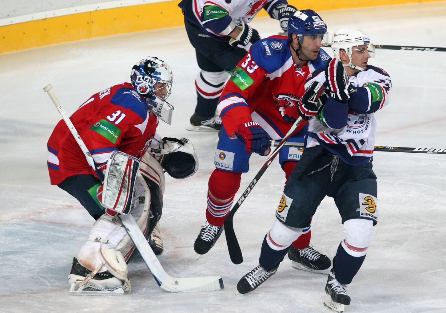 HC Lev Praha vs. Nižnij Novgorod (Chára, Štěpánek)