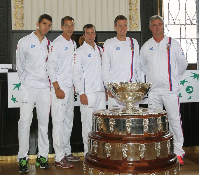 Los semifinálového duelu Davis Cupu 2013 Česko - Argentina