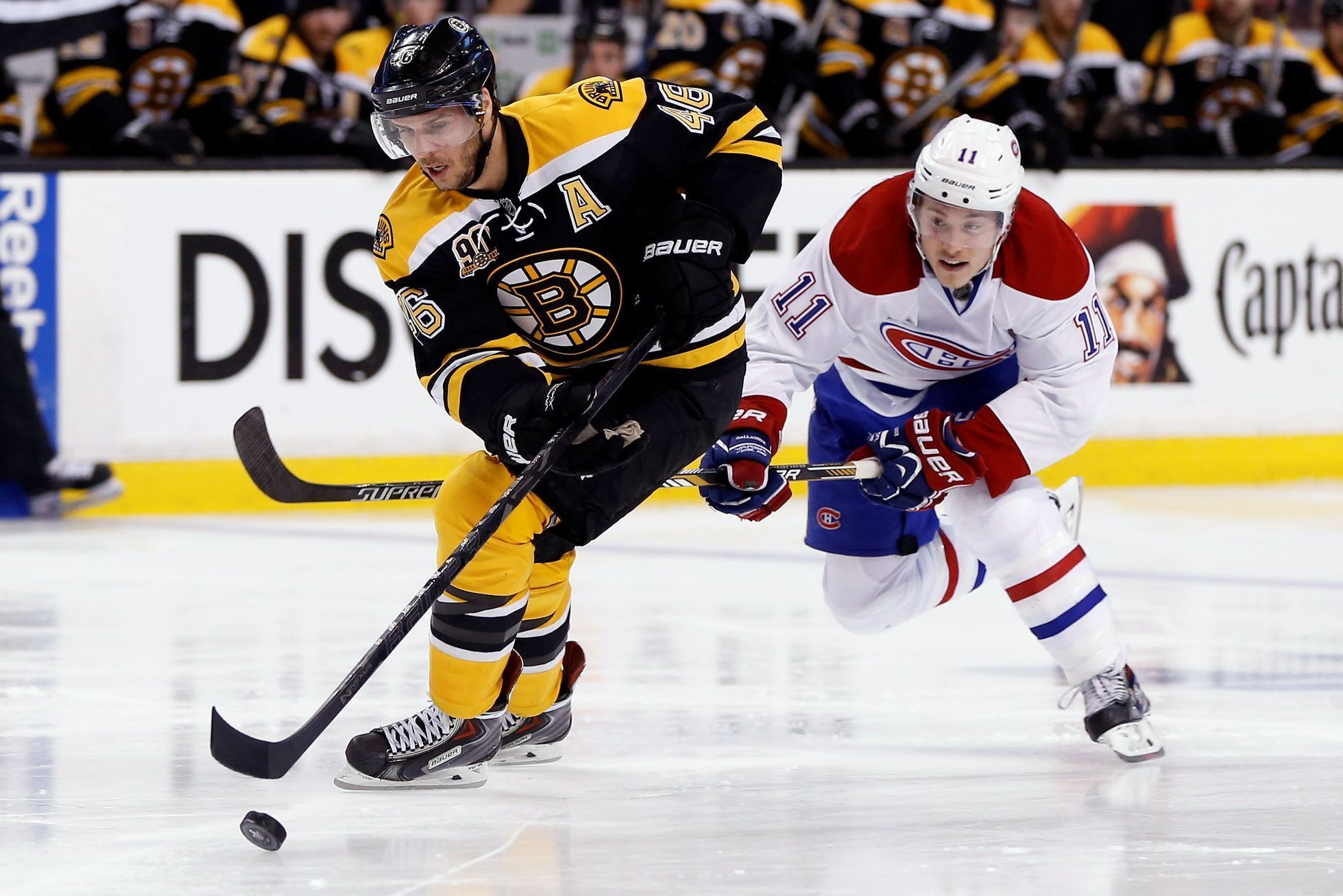 NHL: Stanley Cup Playoffs-Montreal Canadiens vs Boston Bruins (Krejčí, Gallagher)