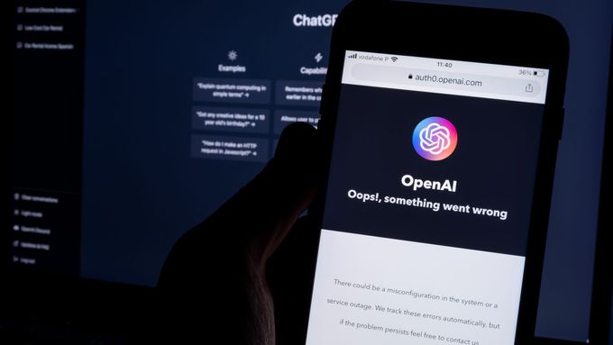 Masivní výpadek služby Cloudflare vyřadil ze hry i masivně populární jazykový model ChatGPT od OpenAI.
