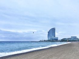 Pláž Playa Barceloneta