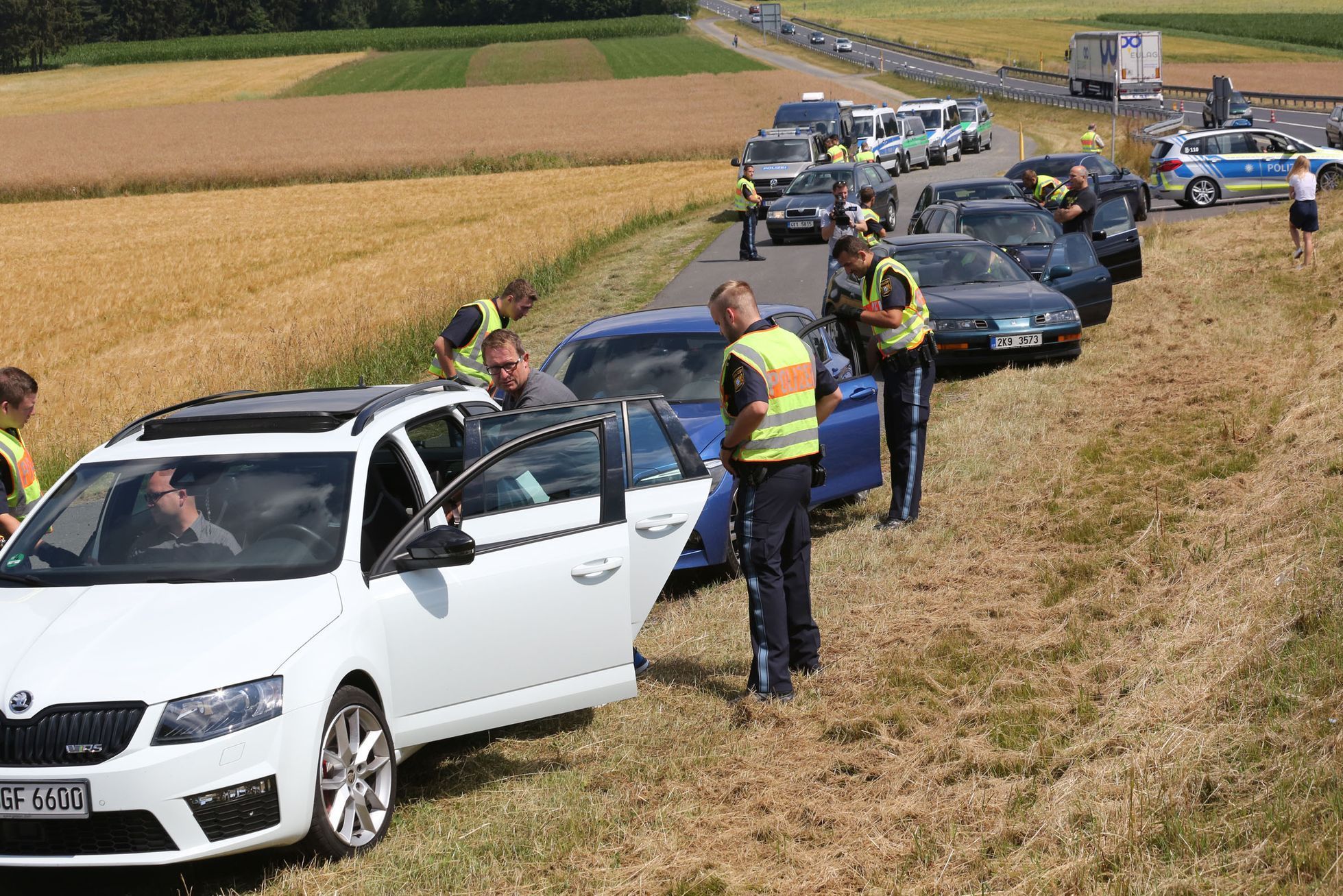 Kontroly Bavorské pohraniční policie