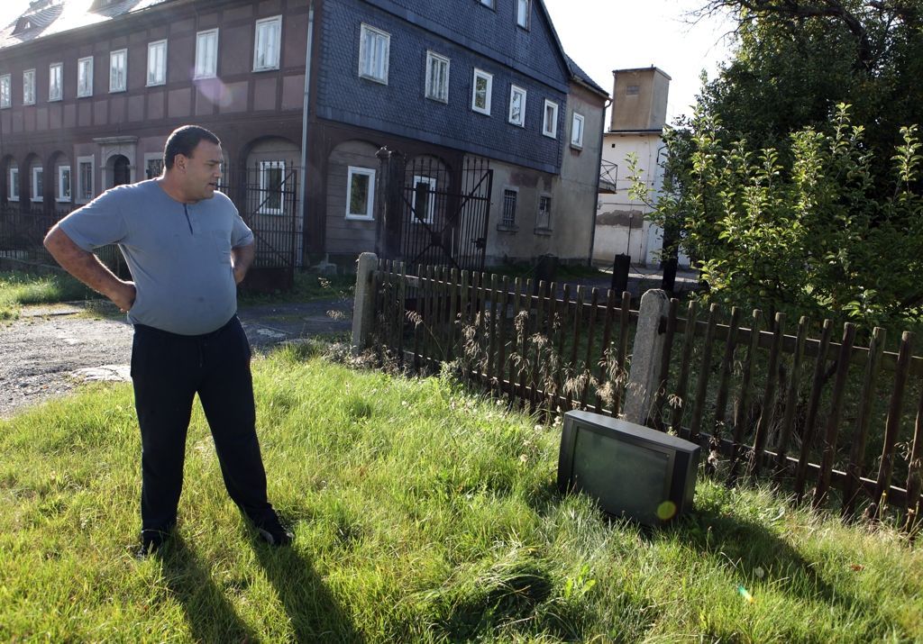 Romové na výpravě za šrotem do Německa