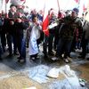 Demonstrace zemědělců v Praze