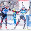 SP v biatlonu 2018/19, Oberhof, štafeta žen: Lucie Charvátová a Veronika Vítková