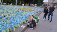 Ukrajina Kyjev ostřelování