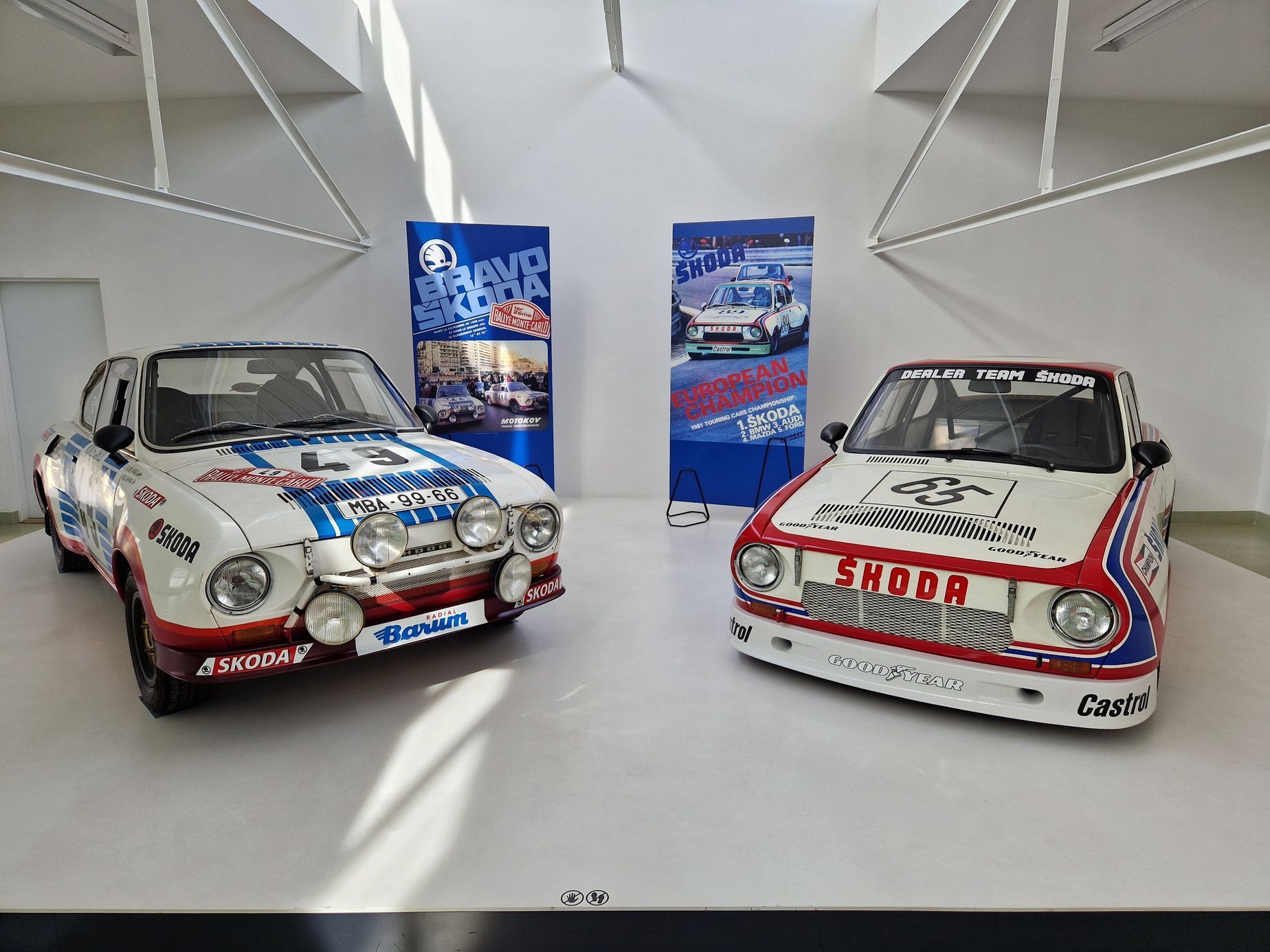 Škoda Muzeum výstava Popular a Rapid