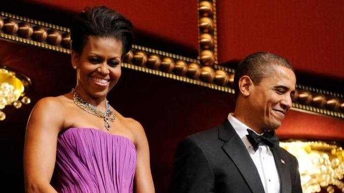 Michelle a Barack Obamovi.
