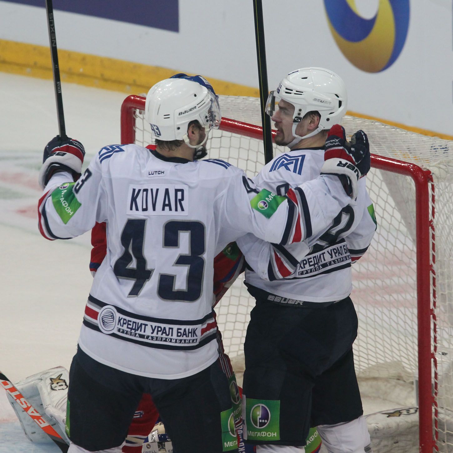 Lev Praha vs. Magnitogorsk, čtvrté finále KHL v O2 aréně (Kovář)