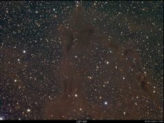 Mlhovina LBN 468 v souhvězdí Kefeus.