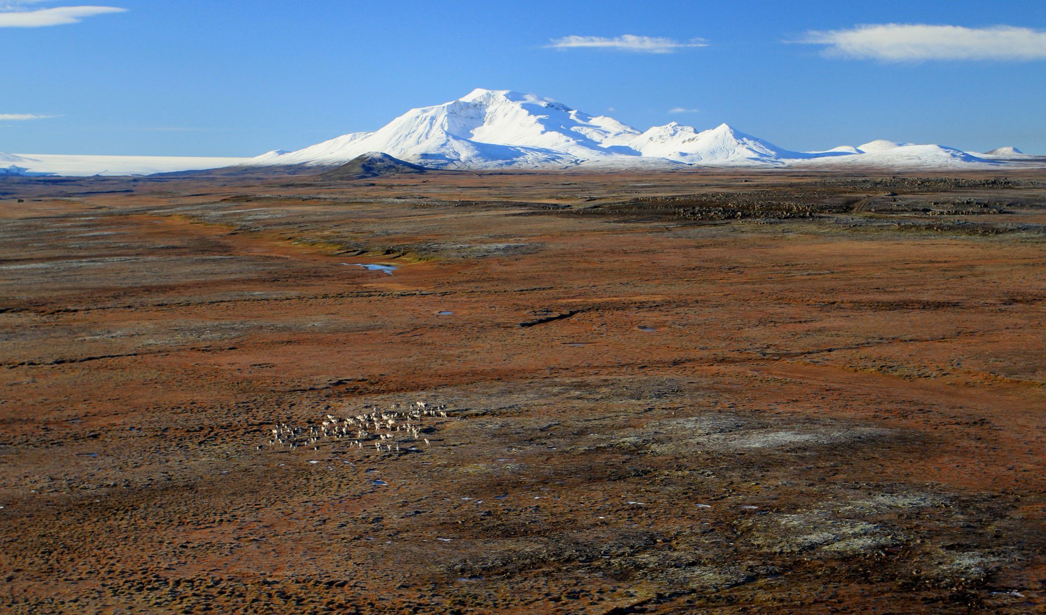 Vatnajökull ledovec Island