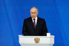 Jaderné zbraně máme připraveny, hřímal Putin v ruském parlamentu