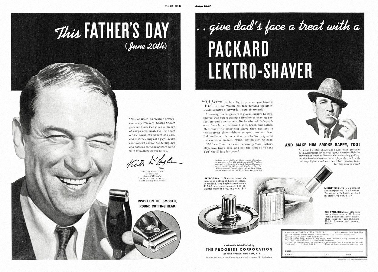 Jednorázové užití / Fotogalerie / Gillette / Před 120 lety požádal americký vynálezce King Camp Gillette o první patent na holicí strojek s vyměnitelnými čepelkami.