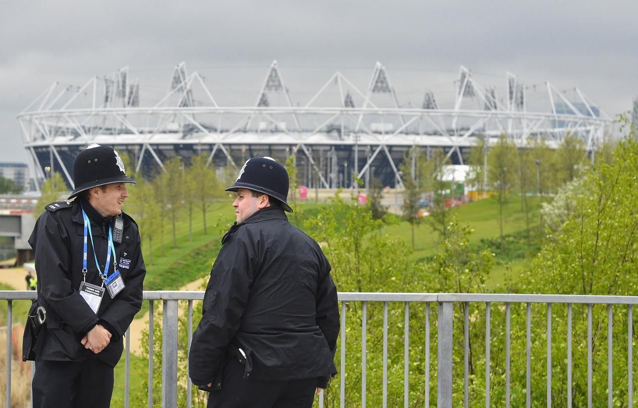 Vojenské cvičení před olympiádou v Londýně