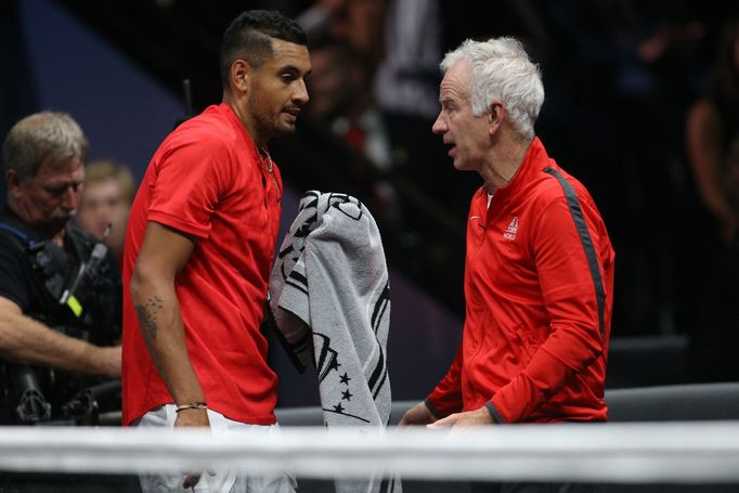 Nick Kyrgios na Laver Cupu 2017